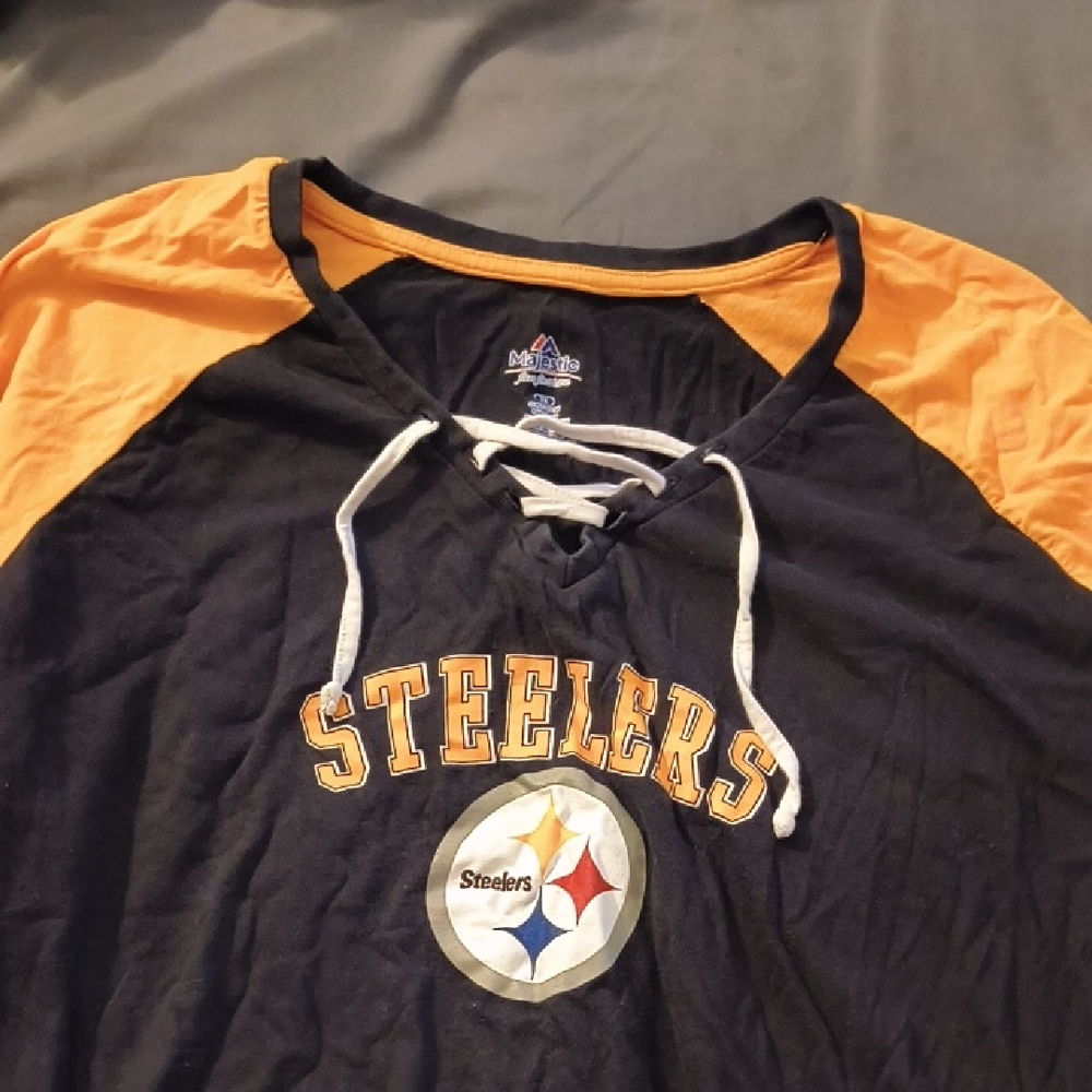 Majestic Steelers Jersey - Black and Gold